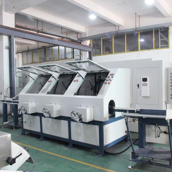 4 đầu hình vuông ống thép không gỉ Máy đánh bóng hiệu quả cao 6