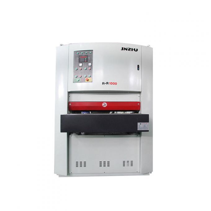 Sức mạnh cao bền khô nghiền Rr1000mm kim loại Phần bề mặt Deburring tấm kim loại Buffing máy vẽ cho kim loại 5