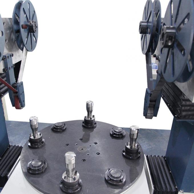 No.4 Lớp bọc bên ngoài kim loại công nghiệp hai đầu trượt đĩa đánh bóng máy sợi máy vẽ cho dây thép 6