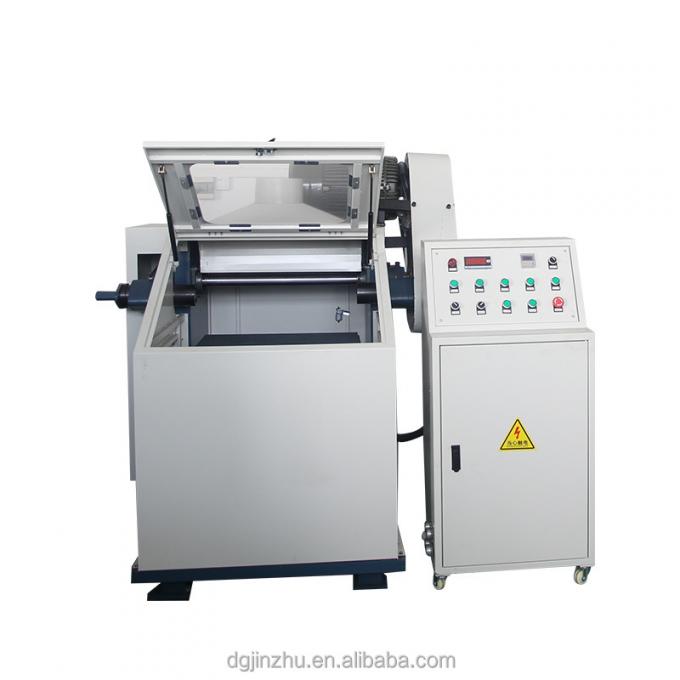 11.8KW Vacuum Adsorption Stainless Steel Sheet Grinding Flat Edge Metal Plate Polishing Machine với nắp thân thiện với môi trường 6