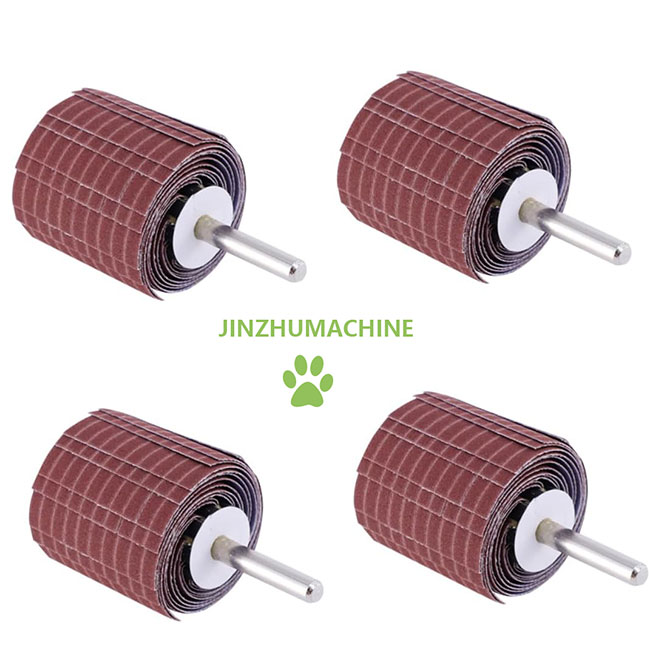 Vải nhám bền 250*50 Mm Hạt 240 Bánh mài mòn bằng dây để mài và đánh bóng 6