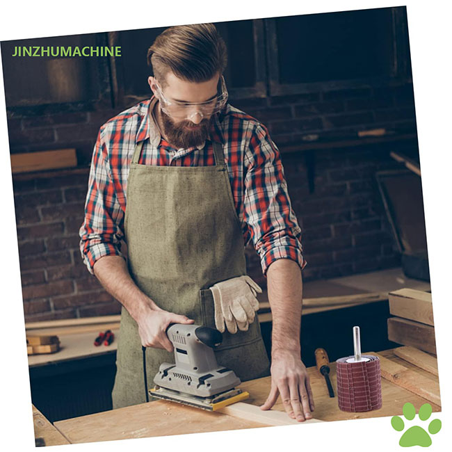 Vải nhám bền 250*50 Mm Hạt 240 Bánh mài mòn bằng dây để mài và đánh bóng 10