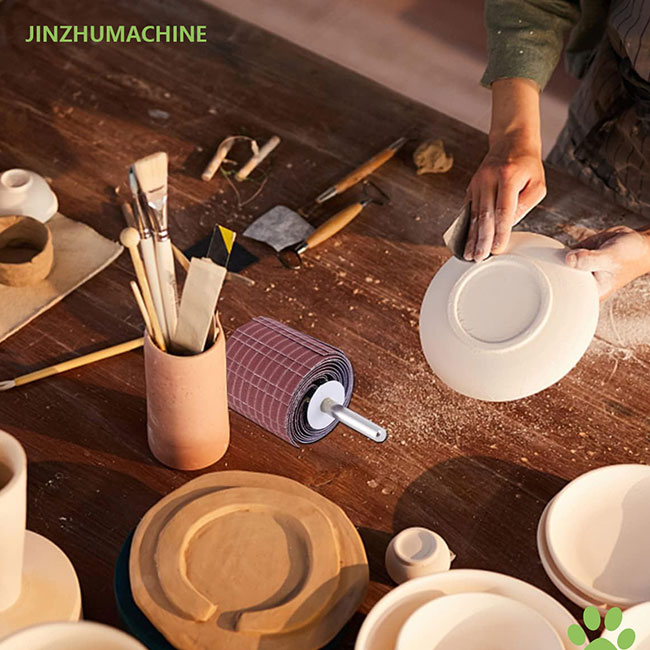 Vải nhám bền 250*50 Mm Hạt 240 Bánh mài mòn bằng dây để mài và đánh bóng 9