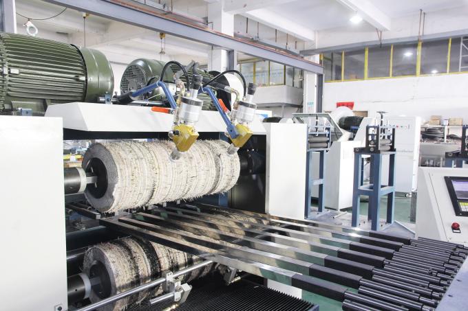 Máy đánh bóng hoàn thiện dây hairline gương 8k tự động cho ống kim loại / ống vuông / ống tròn để hoàn thiện bề mặt 6