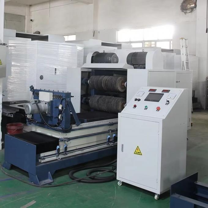 Máy đánh bóng hoàn thiện dây hairline gương 8k tự động cho ống kim loại / ống vuông / ống tròn để hoàn thiện bề mặt 8