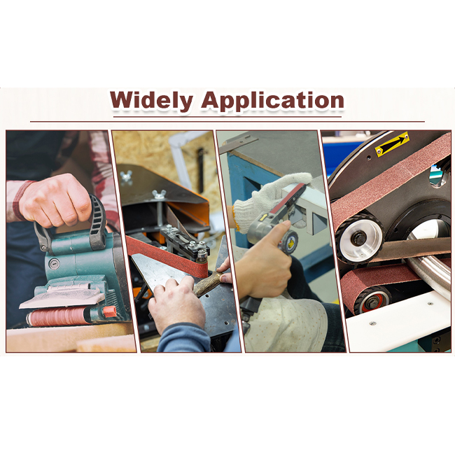 Nhôm oxit Mental thắt lưng mài mài mài đánh bóng 9