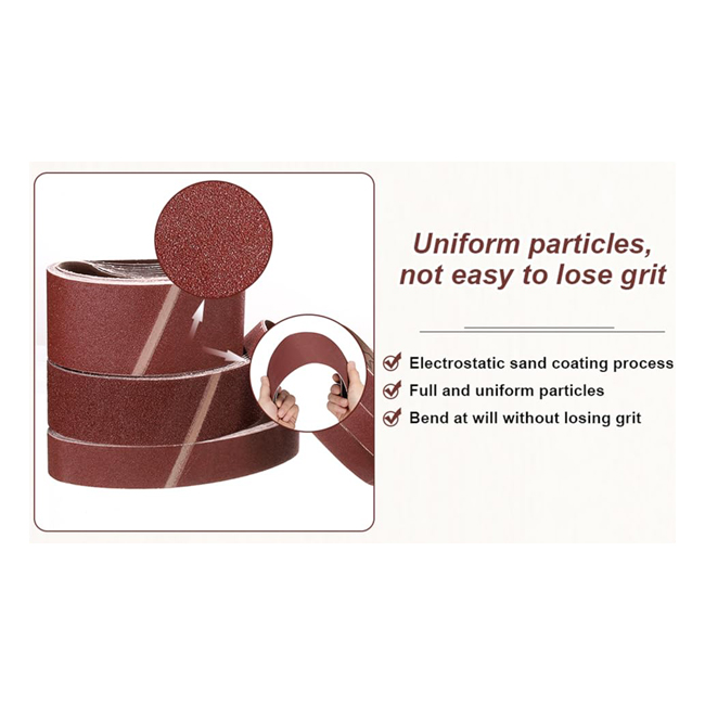 Nhôm oxit Mental thắt lưng mài mài mài đánh bóng 11