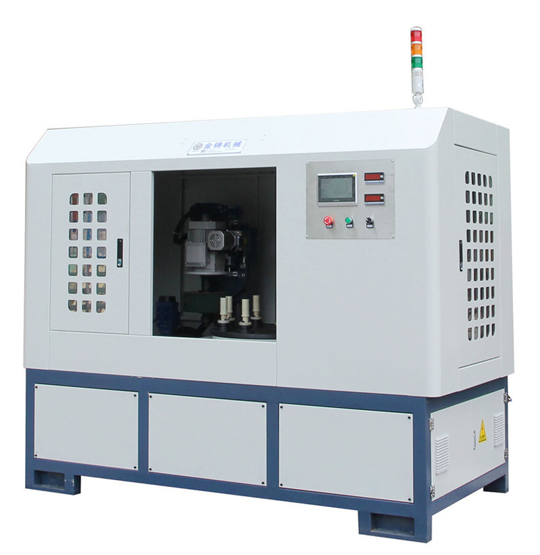 2 grinding head metal mirror buffing and finishing polishing machine automatic rotary table polishing machine