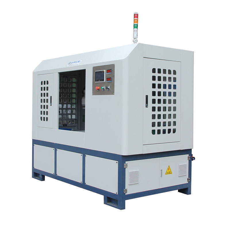 2 grinding head metal mirror buffing and finishing polishing machine automatic rotary table polishing machine