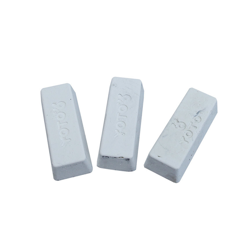 White wax for polishing paste for stainless steel metal products
