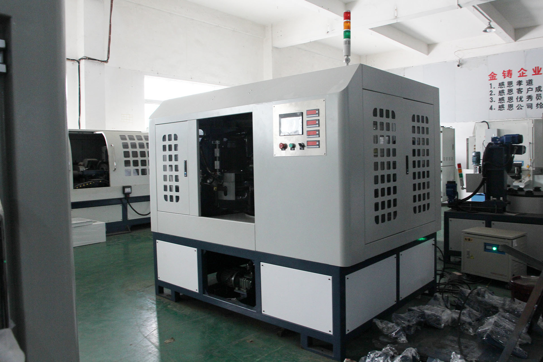 4 grinding head rotary buffing machine automatic polishing machine Metal Round Cover Polishing Machine