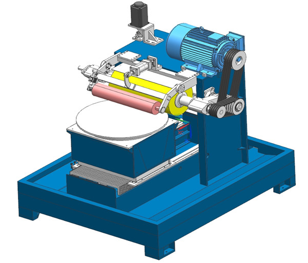 Máy đánh bóng tấm phẳng gương 3,7kW cho dụng cụ và đồ dùng nhà bếp bằng tấm