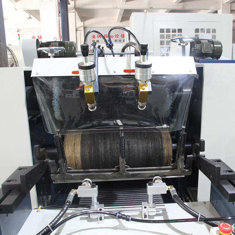 Máy đánh bóng đồ dùng bàn hai mặt Máy sơn dao muỗng nồi máy đánh bóng thép không gỉ máy đánh bóng công nghiệp