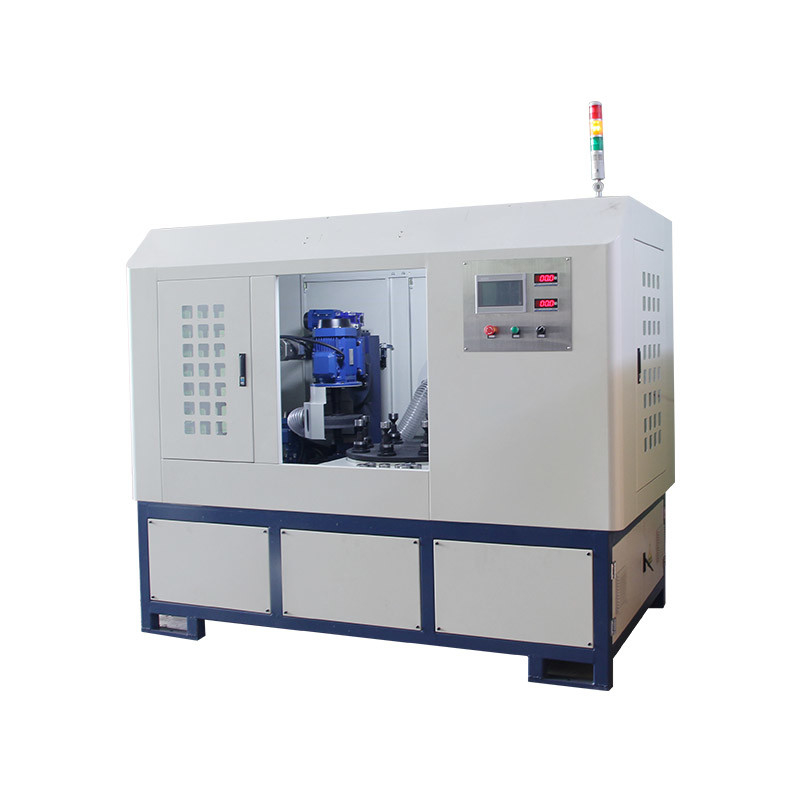 Kim loại hình hình trụ kim loại tự động bốn trạm đĩa Cnc gương Cnc công cụ mài máy đánh bóng điện cho thép không gỉ