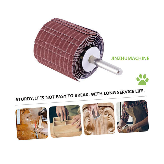 Lốp lốp bền vải Emery 250 * 50 mm Grit 240 Sợi mài Lốp lốp lốp cho mài đánh bóng