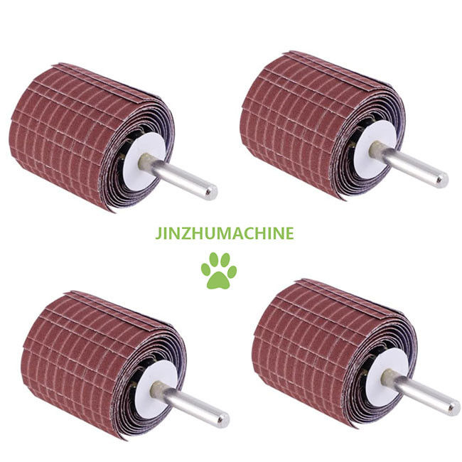 Chất tiêu thụ đánh bóng Vòng tròn bền Vòng tròn vải Emery 250 * 50 mm Grit 240 Sợi mài Vòng tròn để đánh bóng
