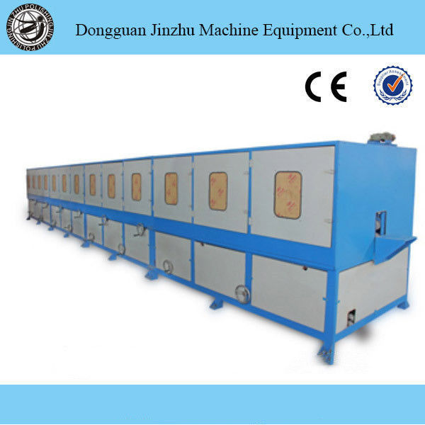 5.5kw * 10 Máy đánh bóng ống SS công nghiệp 8.8 * 1.15 * 1.8m Kích thước máy