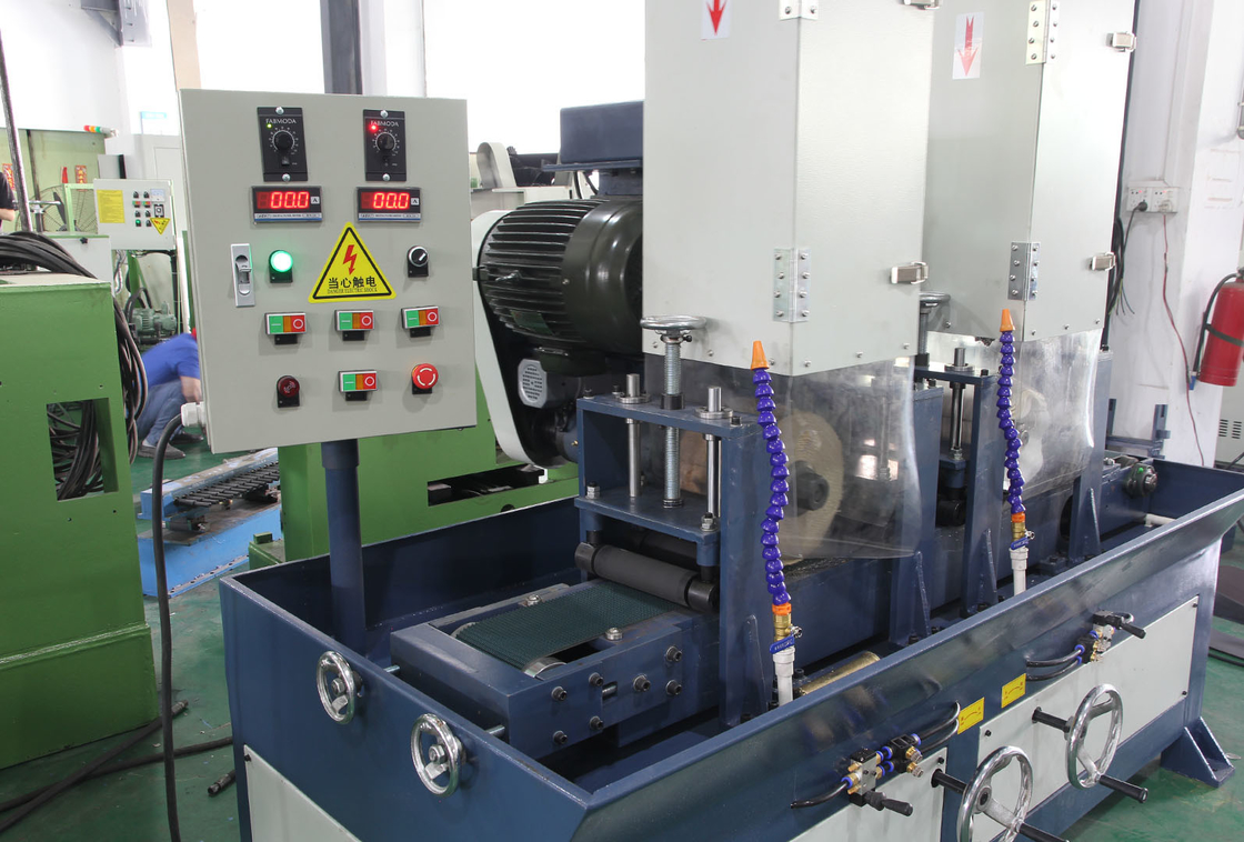 Bảng khóa kim loại bằng thép không gỉ rộng 150mm 2 đầu mài máy chà nhám nước máy chà nhám đai kim loại